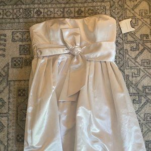 White Donna Morgan Dress